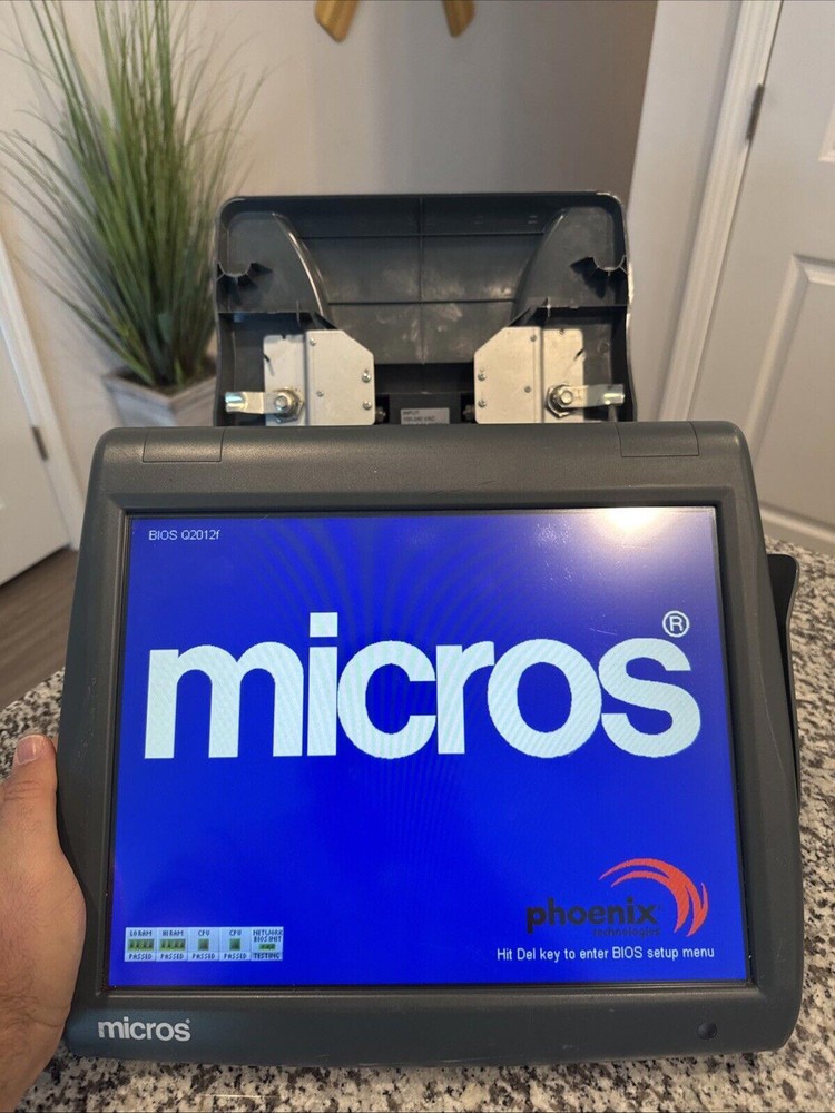 Micros Workstation 5A Touchscreen POS Terminal- 400814-122