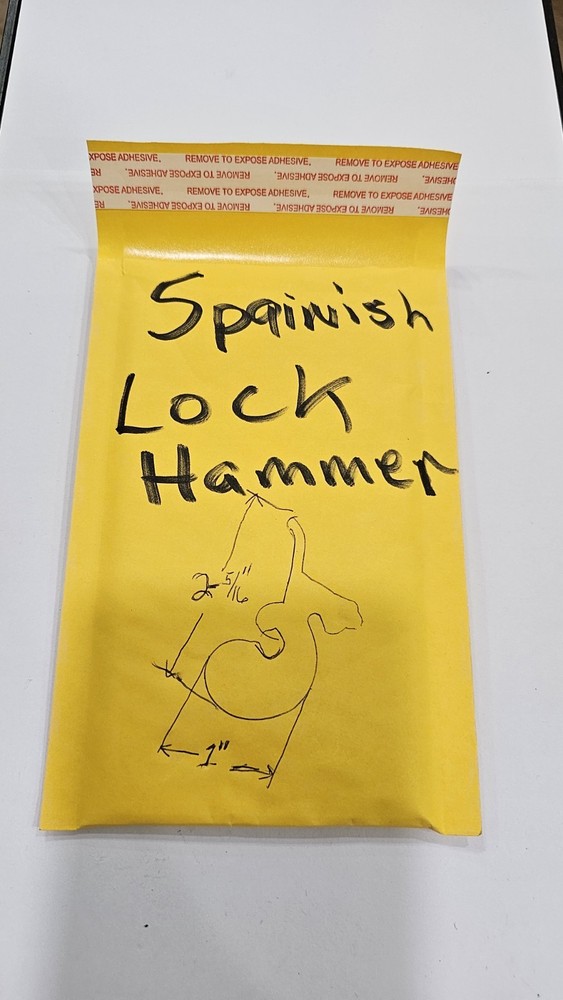 Spainish Black Powder Muzzleloader Lock Hammer - See Diagram