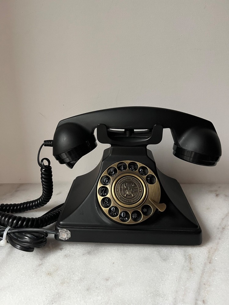 Paramount electronics ltd Retro  Vintage Telephone black..