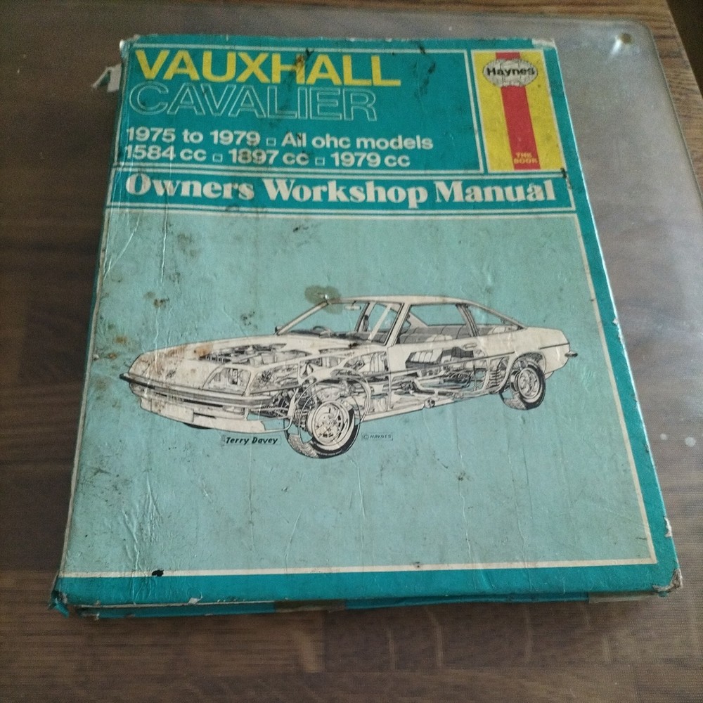 Haynes workshop manual for vauxhall cavalier,petrol.