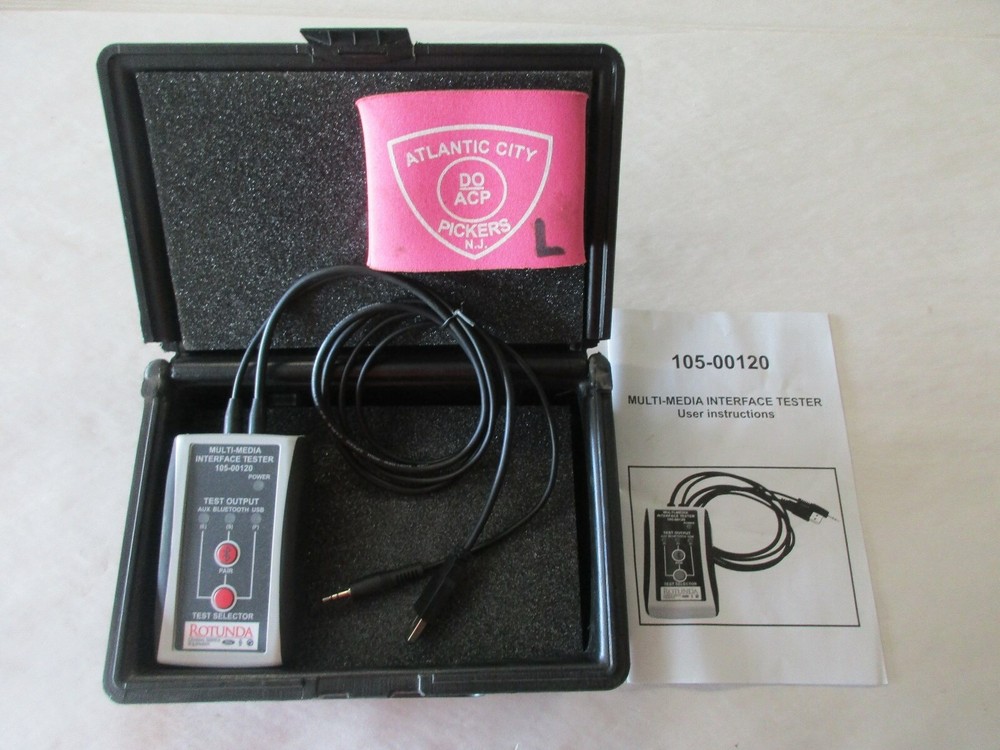 FORD ROTUNDA OTC TOOL 105-00120 MULTI-MEDIA INTERFACE TESTER