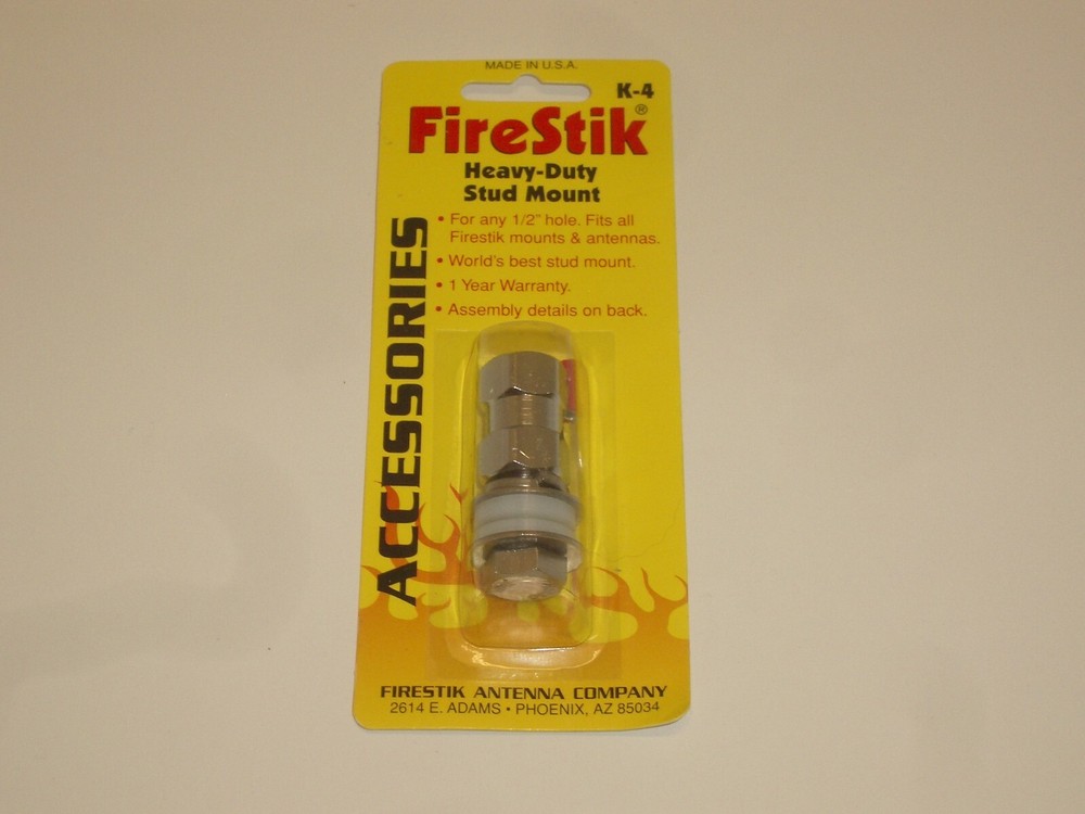 FIRESTIK K-4 HEAVY DUTY ANTENNA MOUNT w/ LUG