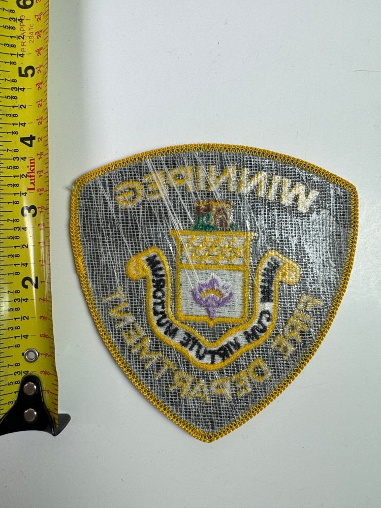 Winnipeg Fire Canada Patch R2