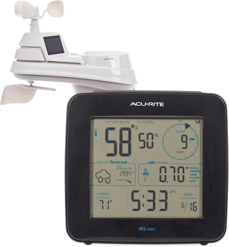 Iris Weather Station with Mini Wireless Display