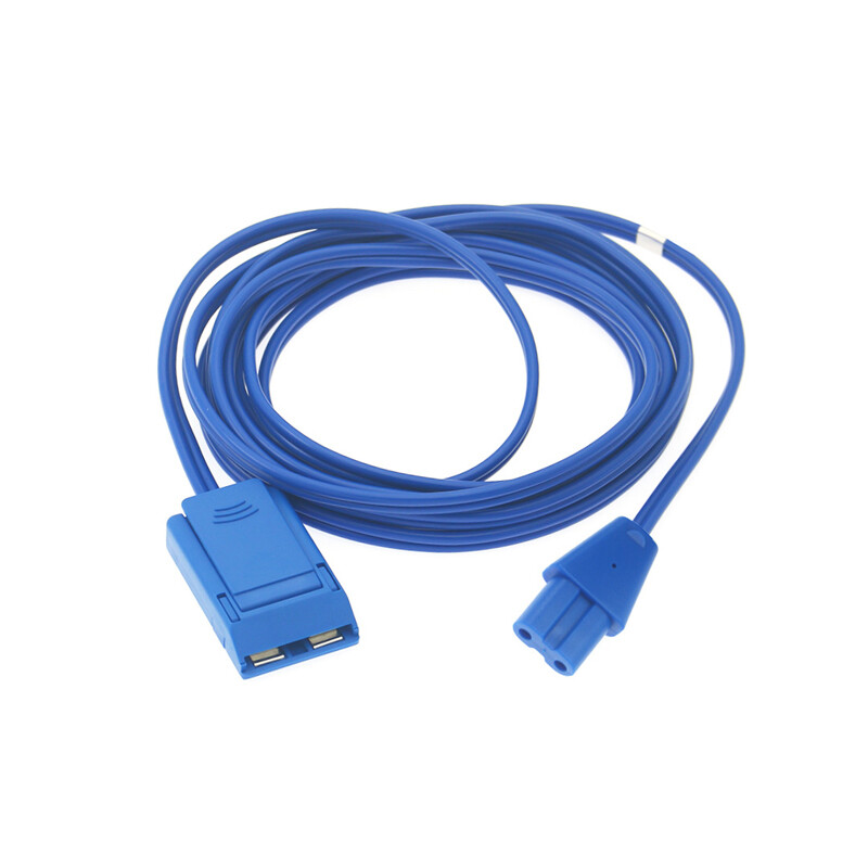 2Pc Patient Return Electrode NON-REM ESU Ground Pad Negative Plate Connect Cable