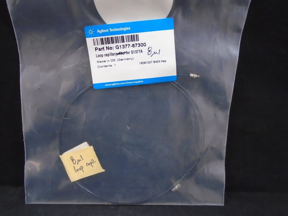 AGILENT Laboratory Autosampler 8µL Sample Loop Capillary Assembly G1375-87315