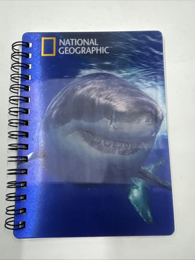 National Geographic 3D Shark Spiral Notebook