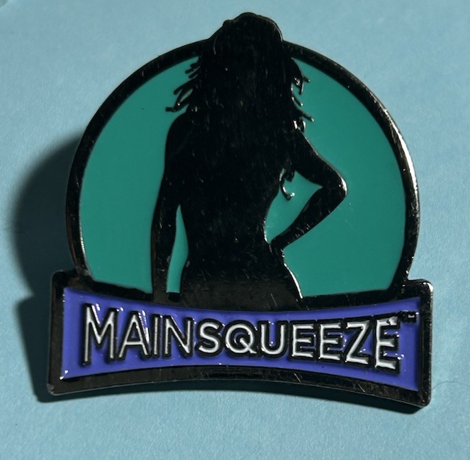 Main Squeeze -Girlfriend Silhouette Pin