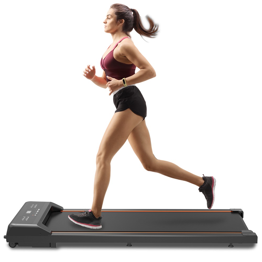 Under Desk Walking Pad 2.5HP 265LBS LED Display Remote Control Treadmill