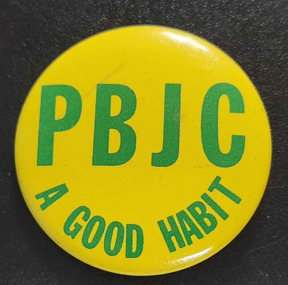 PBJC  " A Good Habit" Pin