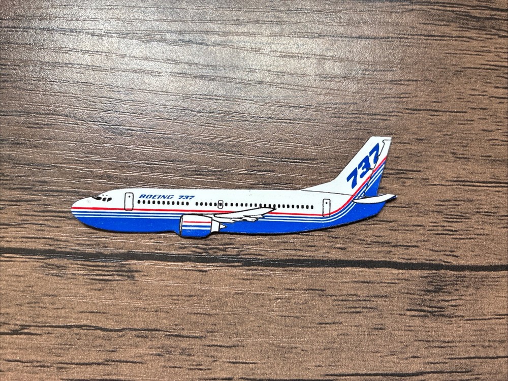 Vintage Boeing 737 2.75 “ Magnet