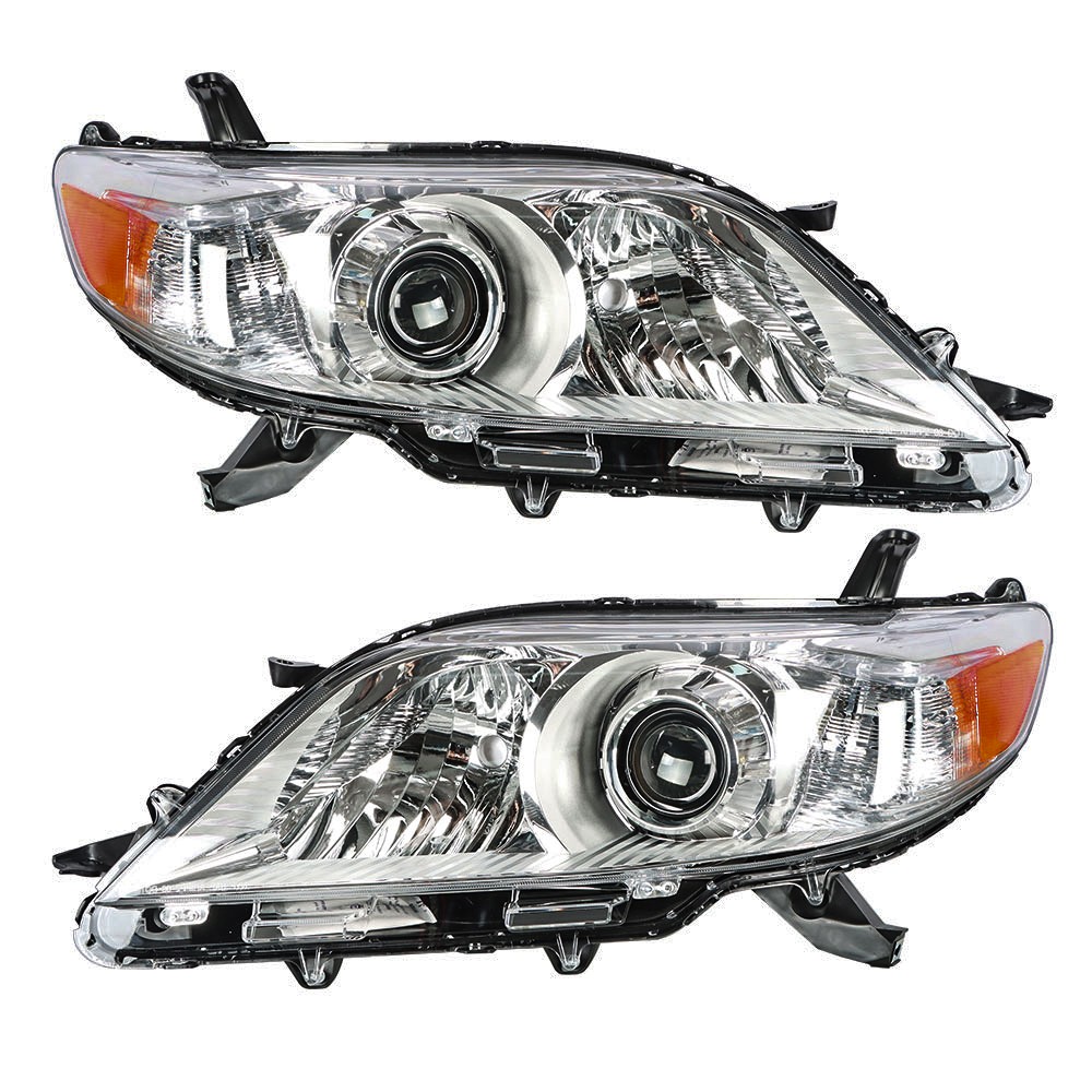 Headlight Assembly For Toyota Sienna 2011-2020 Halogen Replacement Left+Right