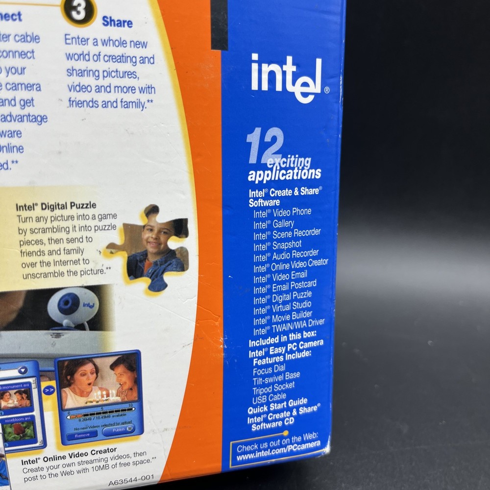 intel easy pc camera 2001 Microsoft Windows XP 2000 Video Calls