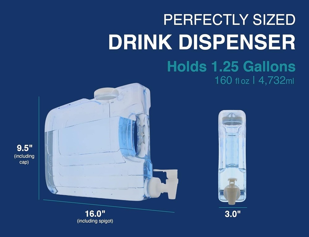 Oasis 1.25 Gallon Refrigerator Beverage Container