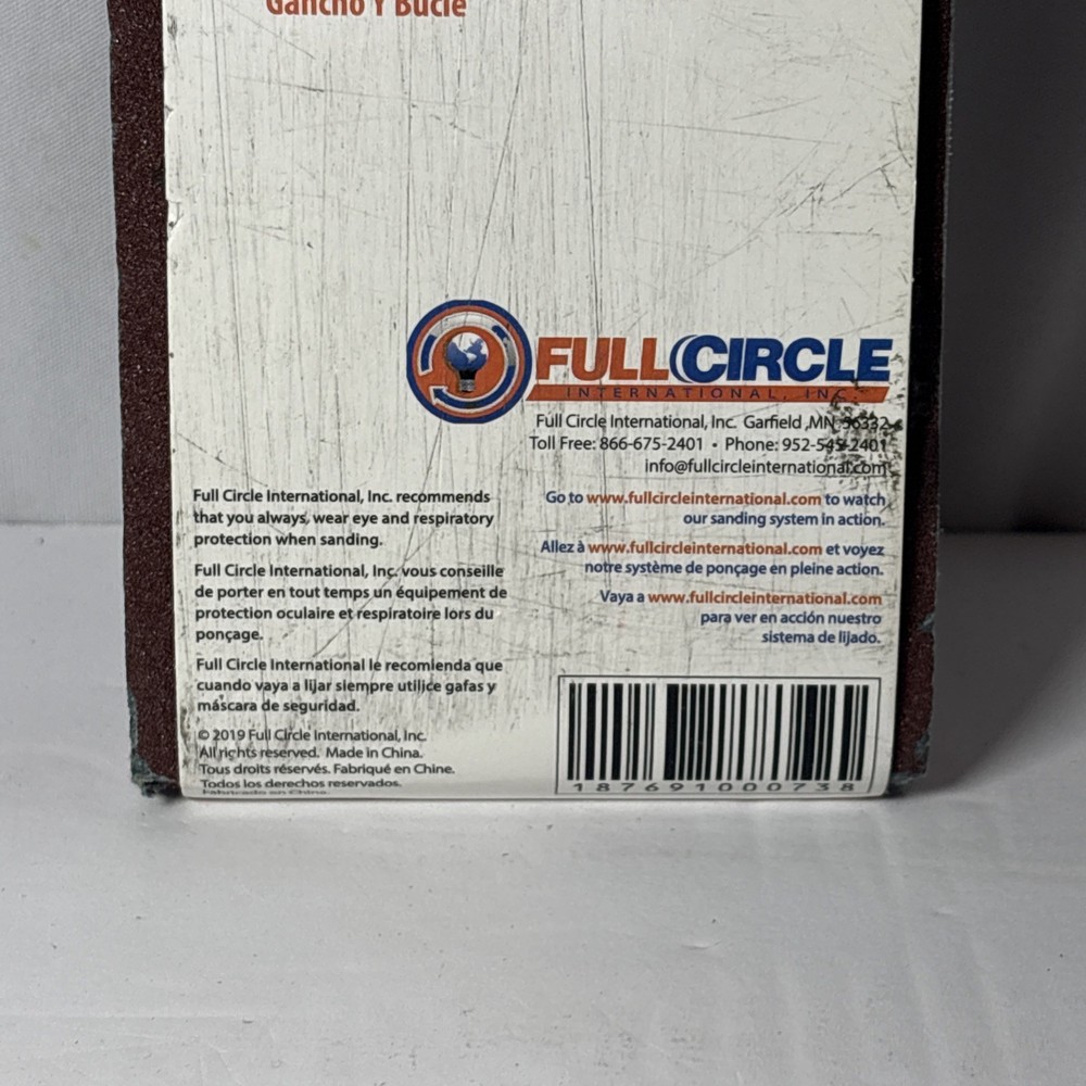 Flex Edge 2.0 Full Circle Sander. New.