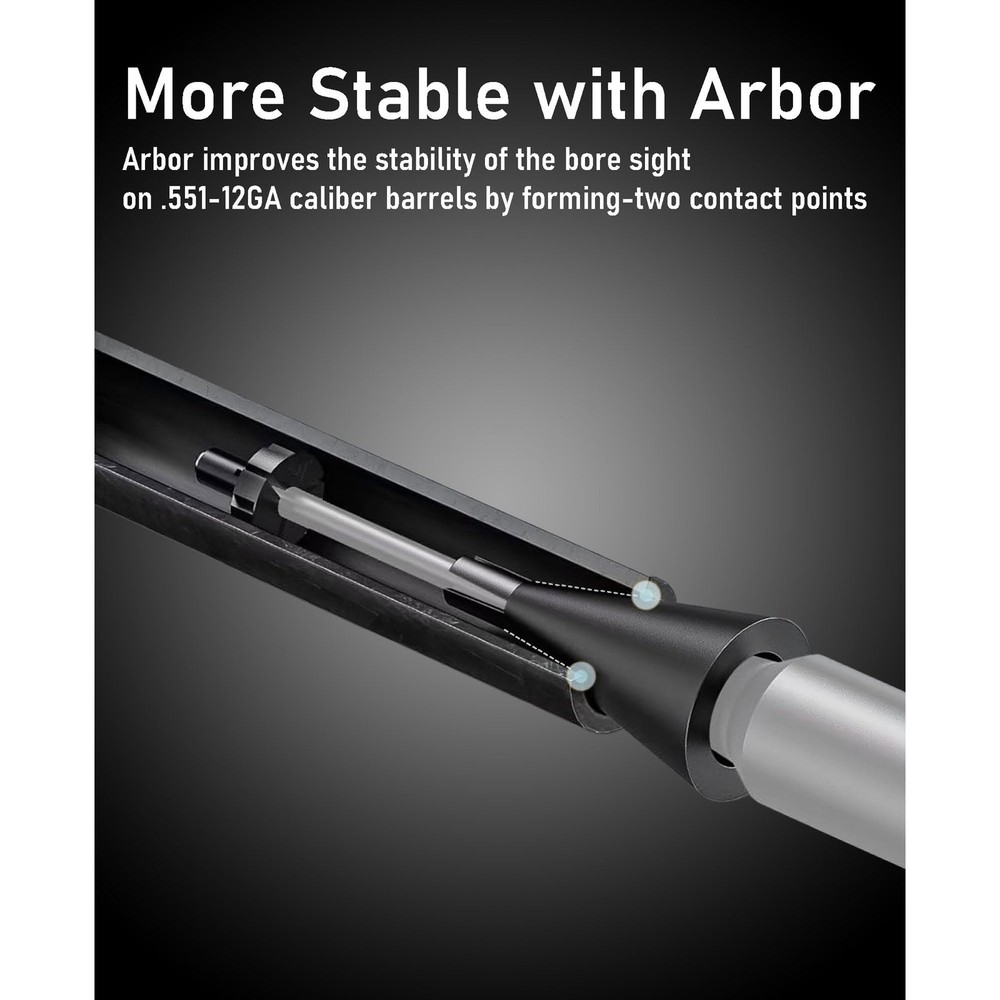 UUQ Professional Laser Bore Sight Kit with Button Switch,Red Red