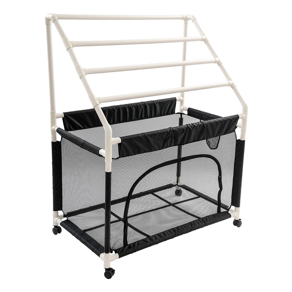 Rolling Pool Noodle Storage Organizer Bin Mesh Organizer Pool Storage Bin