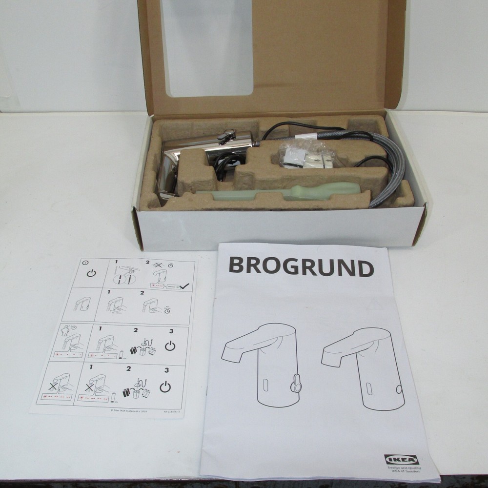 BROGRUND sink faucet with sensor, chrome plated - AUTOMATIC - IKEA CB 20
