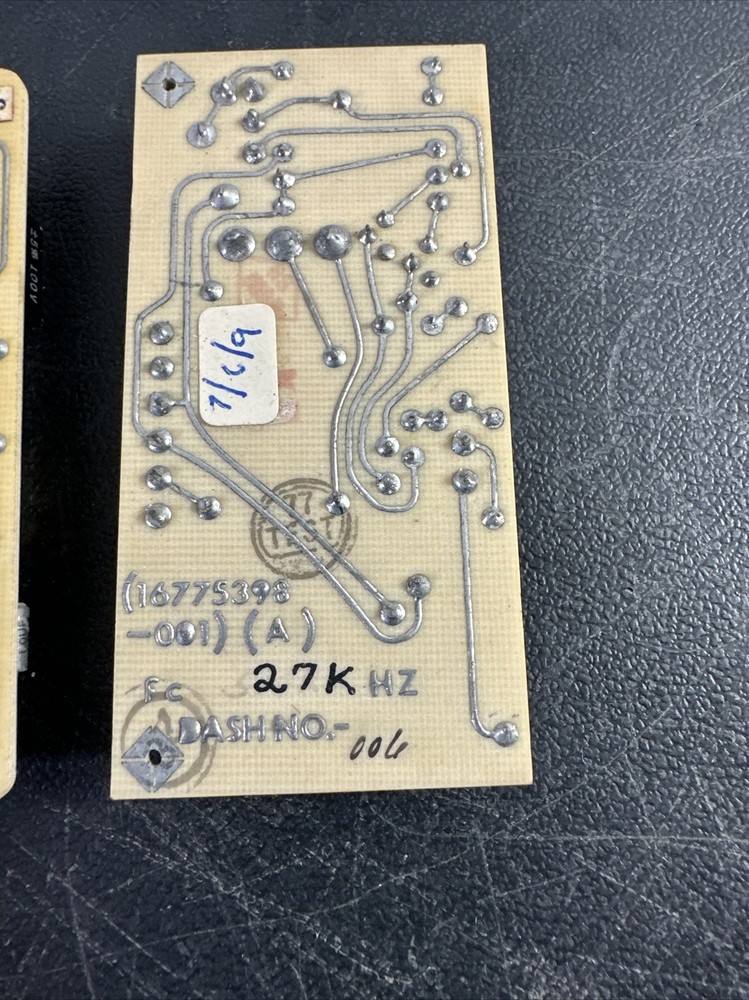 Filter Low Pass 16774936 -015 5000HZ . SAE 12049 (2total)