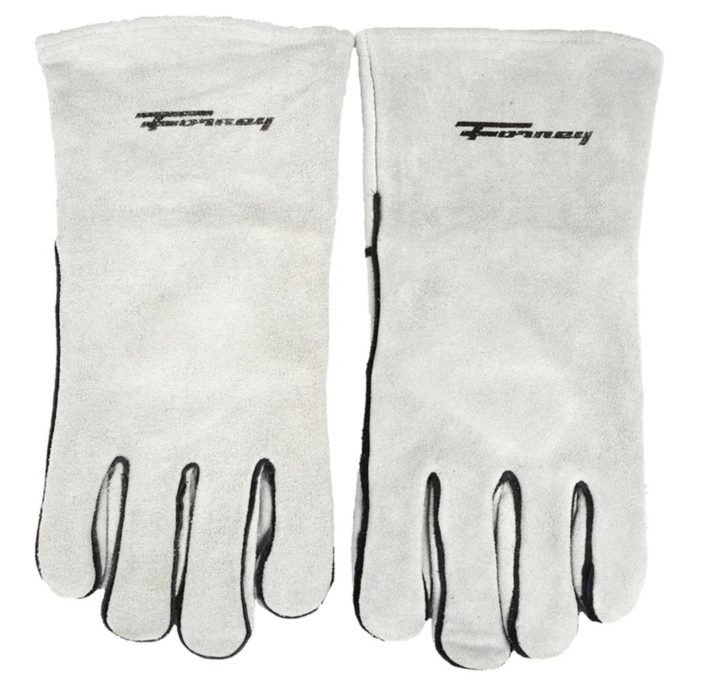 3 Pairs Forney 55200 Split Leather Welding Gloves Mig/Stick Size Large Lined