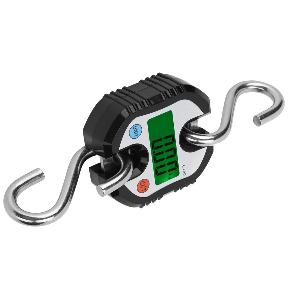 150KG Crane Scale LCD Digital Electronic Hook Hanging Weight For Heavy Objects
