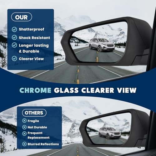 Side mirror assembly replacement, left side mirror assembly replacement, right