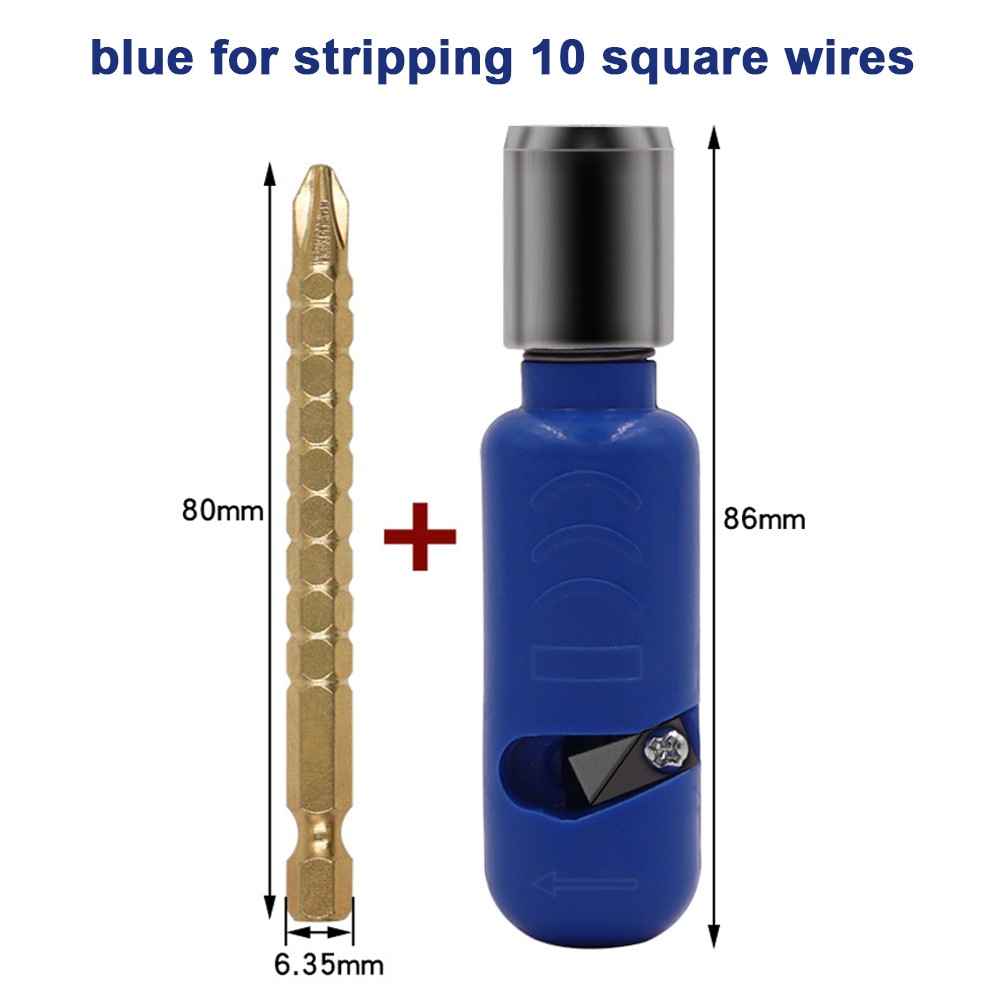 Handheld Electric Drill Wire Stripper Fast Wire Stripping Tool Electric NAPU