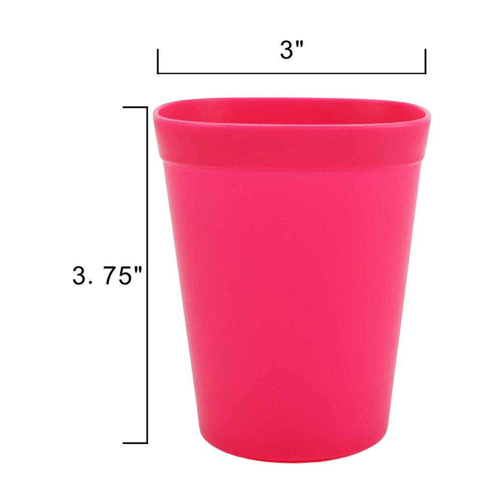 Your Zone 24-Piece Square Dinnerware Set, Pink