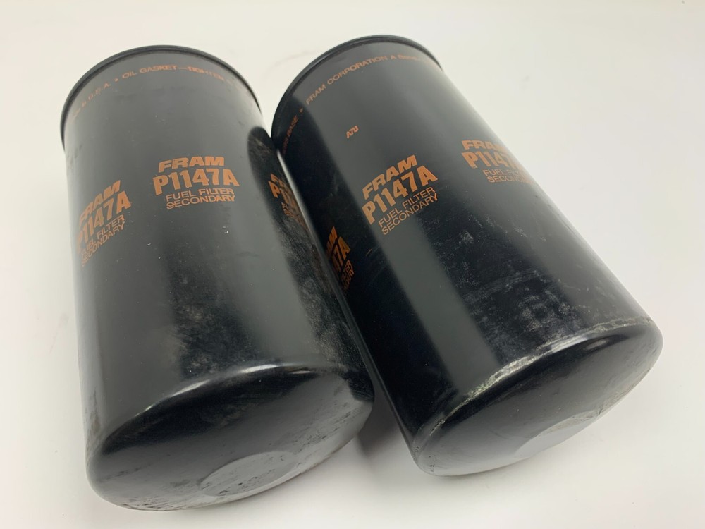 2 PACK Fram P1147A Fuel Filter