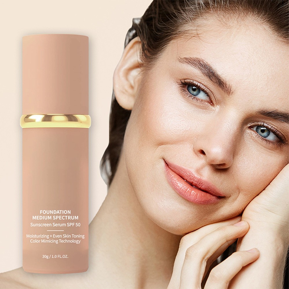 4 in 1 foundation Liquid- Hydrating Medium full coverage concealer SPF 50+