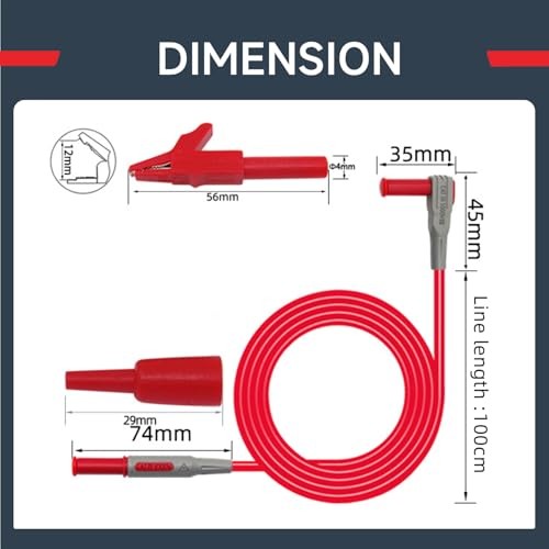 Multimeter Test Leads Set, Professional Leads Kit