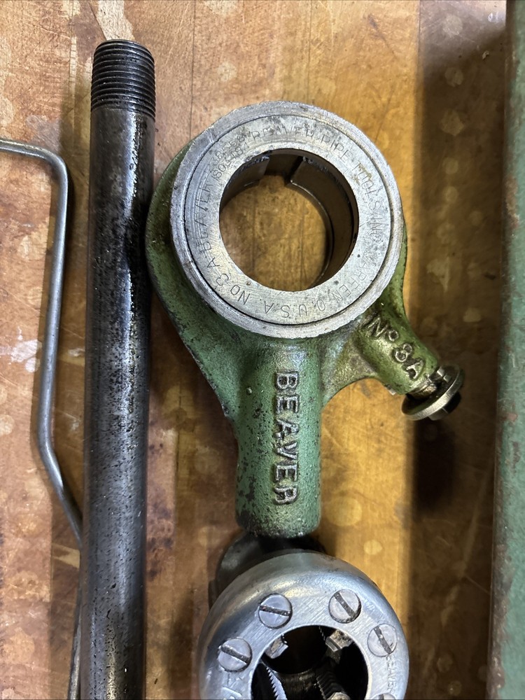 Pipe Dies Beaver Pipe Hand Threader