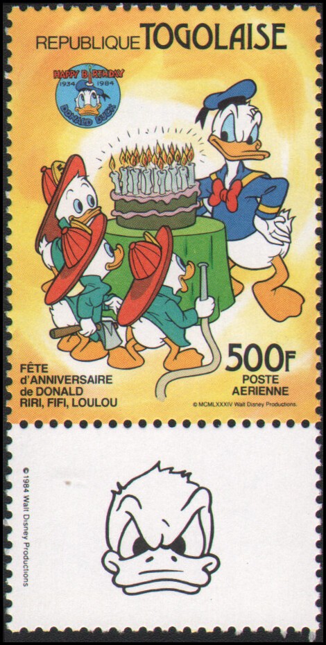 Togo #1237 MNH Disney