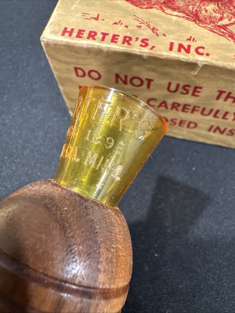 HERTER'S NO. 39 RABBIT FLUSHER MOUTH CALL WITH BOX