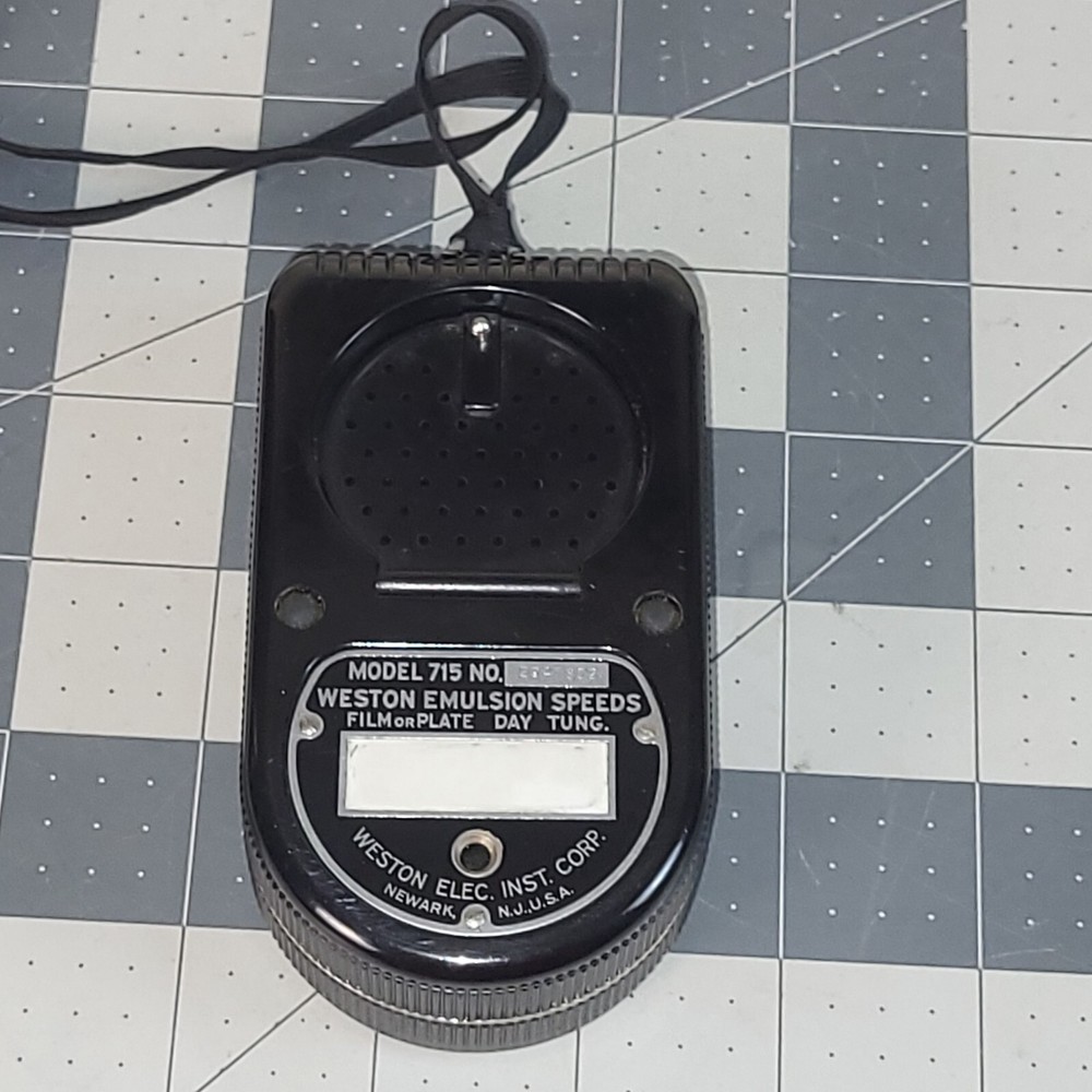 Vintage Weston Exposure Meyer Master Model # 715 Missing Glass TESTED