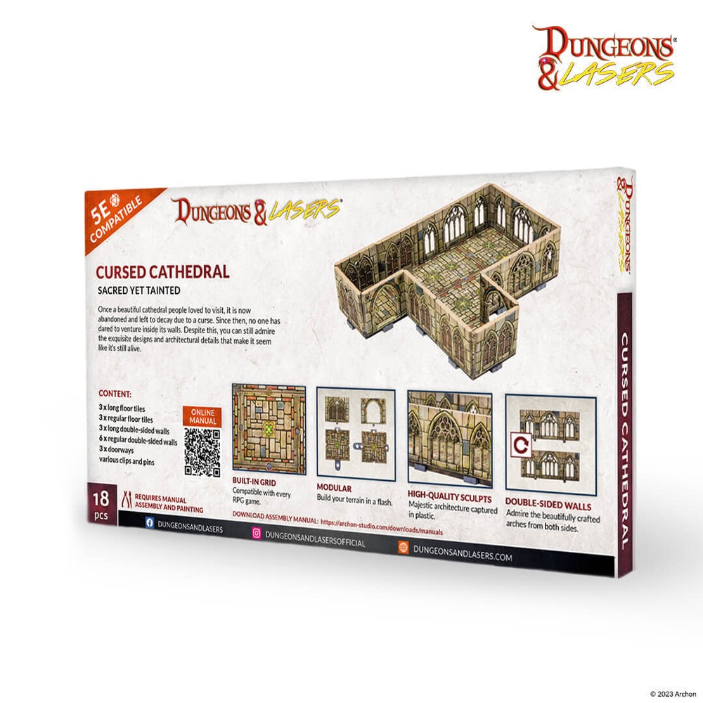 Dungeons & Lasers: Cursed Cathedral | 5E Compatible