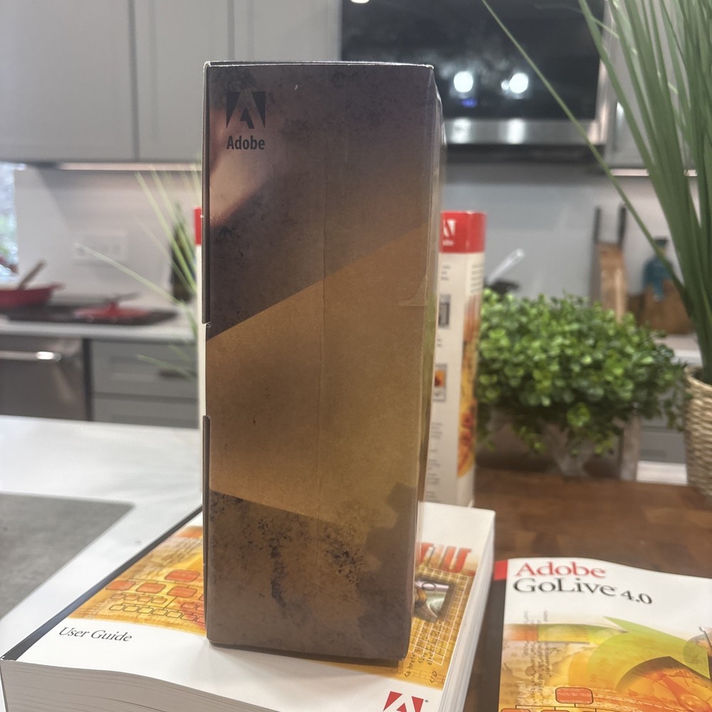 Adobe GoLive 4.0 Upgrade Macintosh Complete Boxed Software Manuals Serial