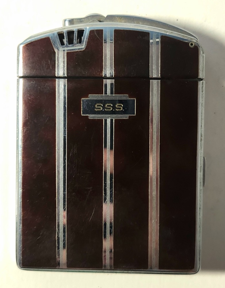 Art Deco Ronson Cigarette Lighter/Case Combination