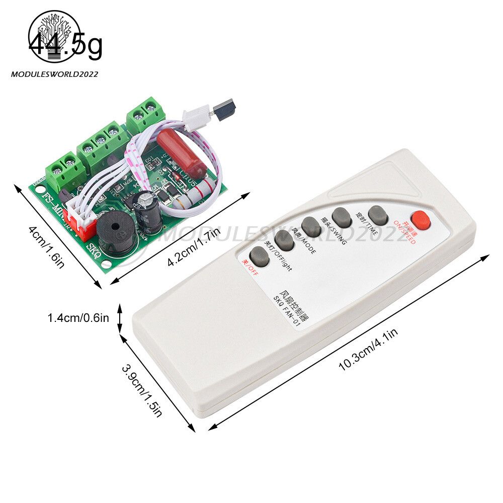 Universal Fan Remote Control Modified Board Circuit Board Control Board Module