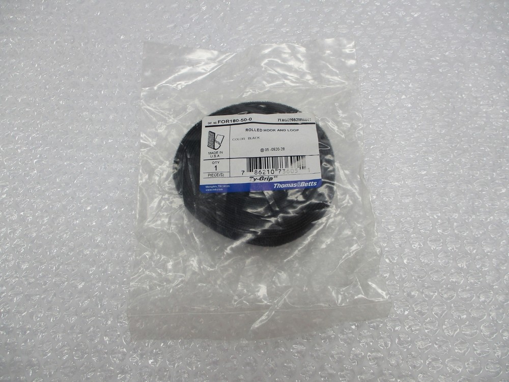 THOMAS & BETTS FOR180-50-0 CABLE TIES BLACK NSMP