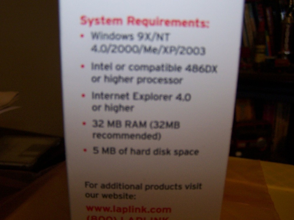 LapLink File Remover Software New Open Box