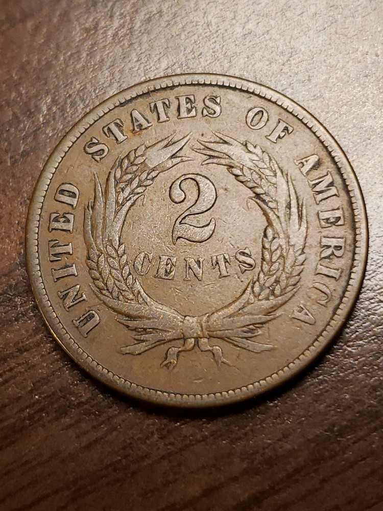 1869 Two Cent Piece