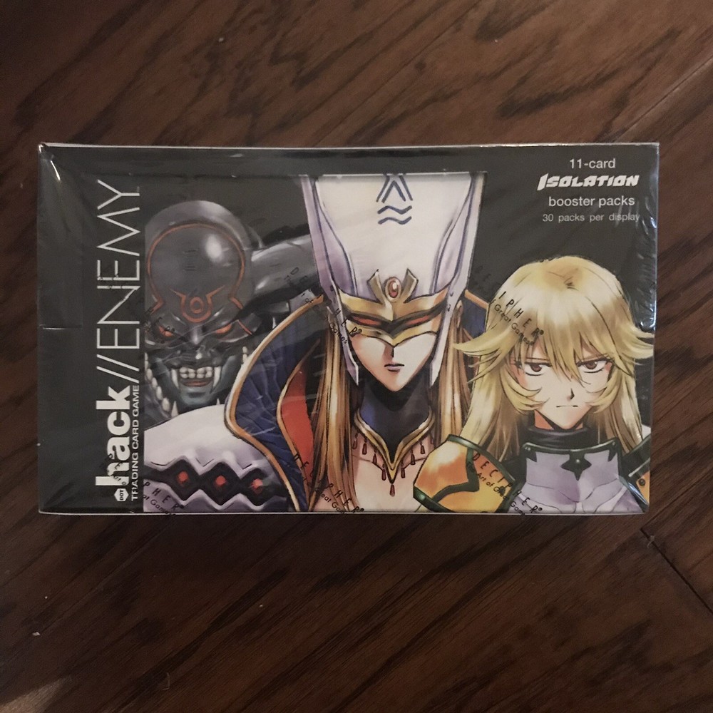 Dot Hack .Hack Booster Box - Isolation Enemy tcg NEW SEALED