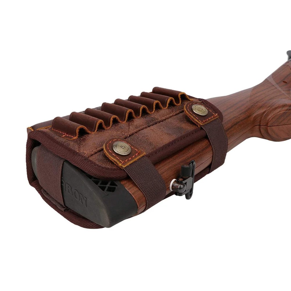 Leather & PU Cheek Rest Riser Gun Buttstock