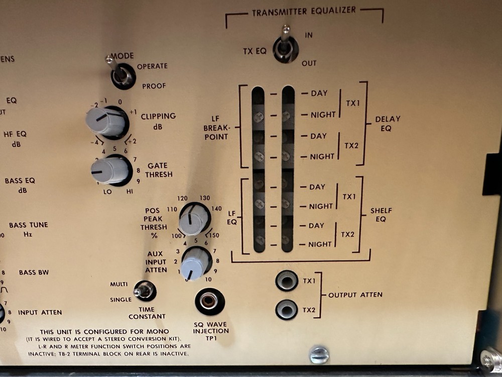Orban Optimod-AM 9100B Audio Processor 9100B1/U10
