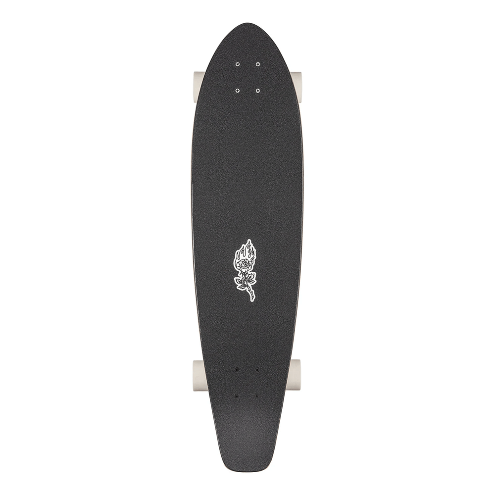 Globe Longboard Complete The All-Time Black Rose 9" x 35.875"