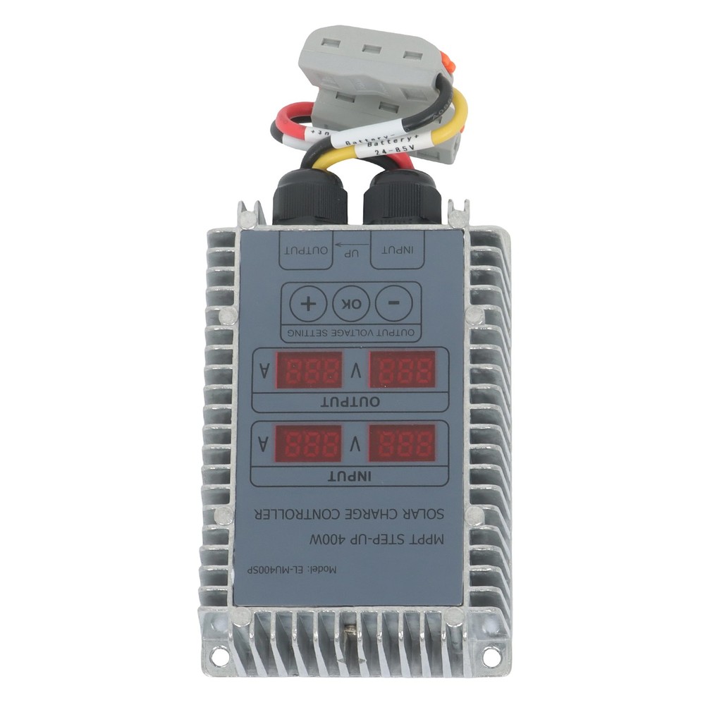 24‑85V Solar Battery Charge Controller Boost MPPT Voltage Adjustable 400W