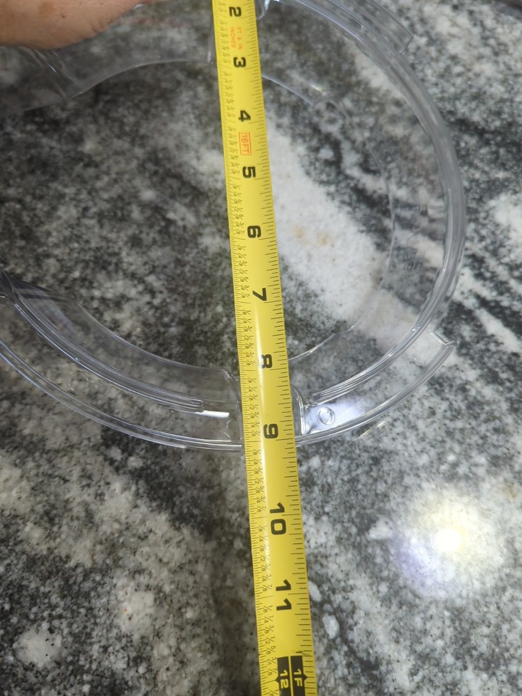 KitchenAid Mixer Hard Plastic Splash Pouring Guard