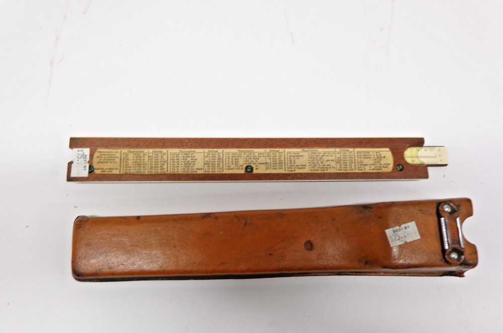 Vintage Lot of Drafting Slide Rules Plus