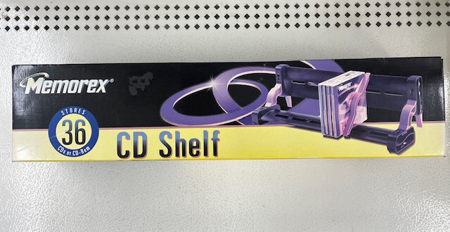 Memorex  Desktop CD Shelf with Space for 36 CD'S or DVD's